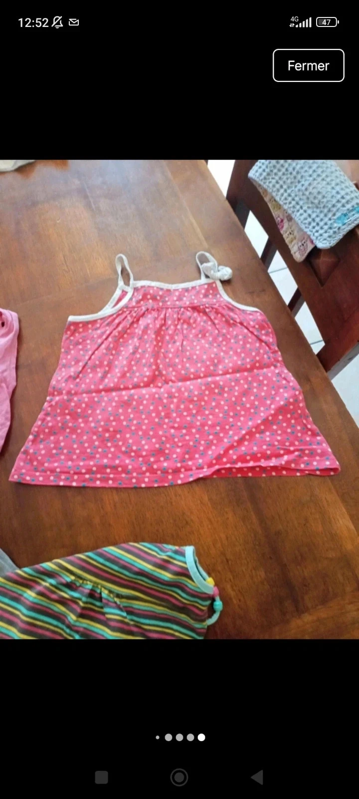 Lot van 7 tanktops meisje 3 jaar – photo 8